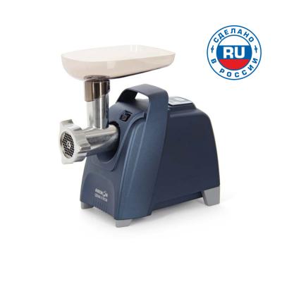 Электромясорубка "Аксион" М62.01 в темно-синем корпусе