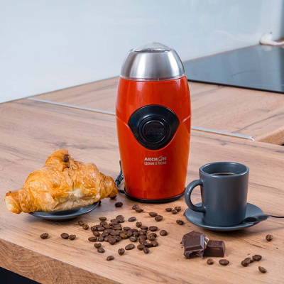 Кофемолка "Аксион" КМ22 Красная